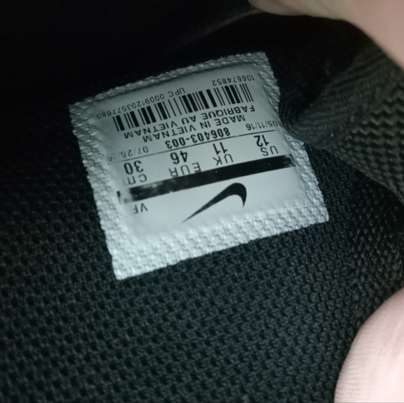 AF1 High 07 LB8- suede black gum bottom 806403-003 - Picture 6 of 12